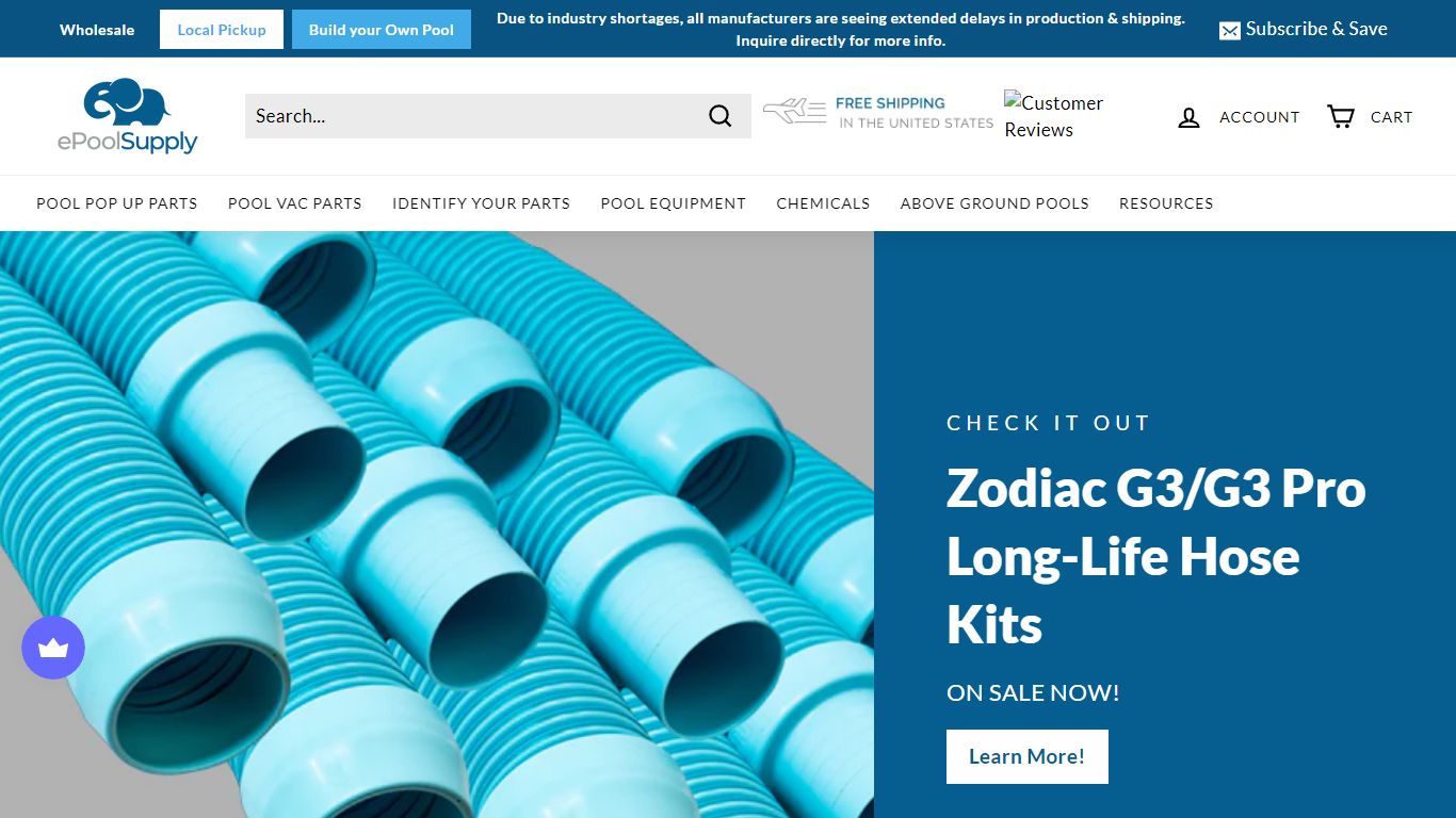 ePoolSupply | Replacement Pool Parts and In-floor Heads